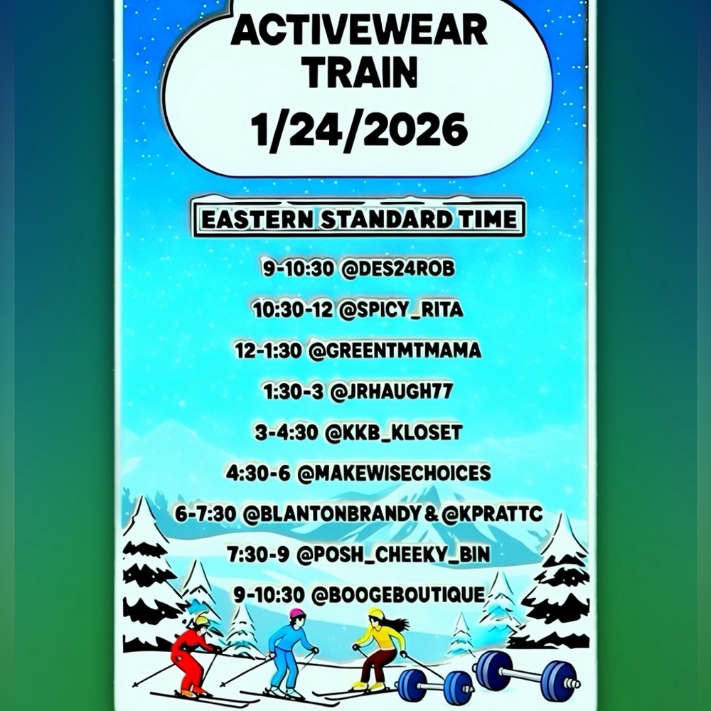 🏃‍♀️POSH CHEEKY LIVE⭐️ACTIVEWEAR TRAIN⭐️ - Picture 13 of 17